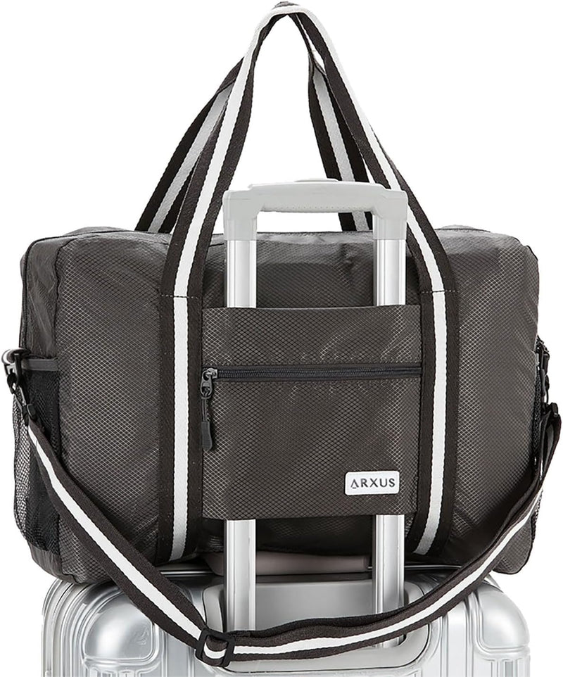 Lightweight Foldable Waterproof Travel Tote Bag – Compact Carry On Luggage