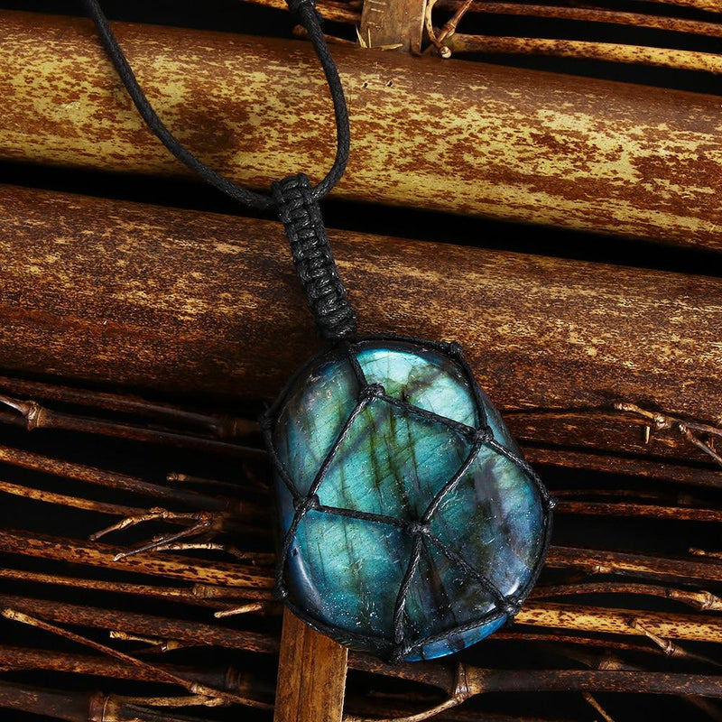 Astrid Dragonheart Labradorite Necklace-State of Style