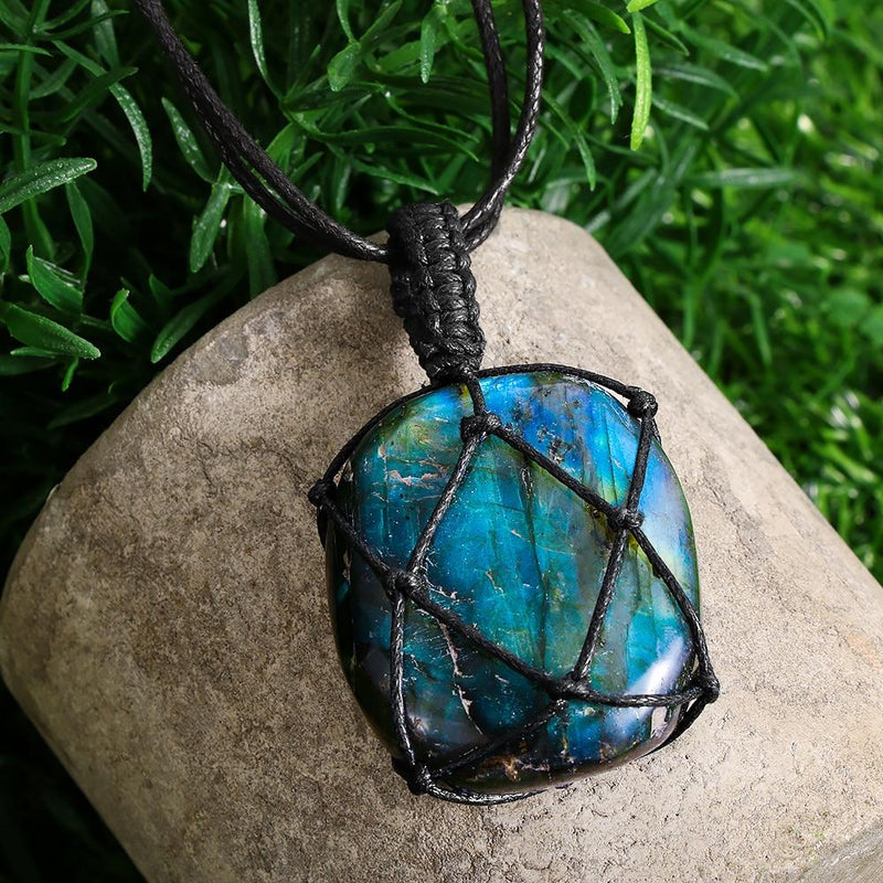 Astrid Dragonheart Labradorite Necklace-State of Style