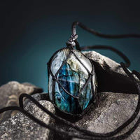 Astrid Dragonheart Labradorite Necklace-State of Style