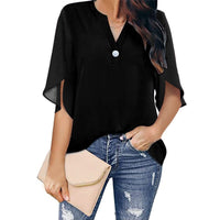 AstridTop | Modern Women’s Blouse-Black-S-State of Style