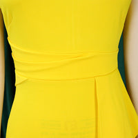 Asymmetric Sleeveless Plus Size Dress-Blue-S-State of Style