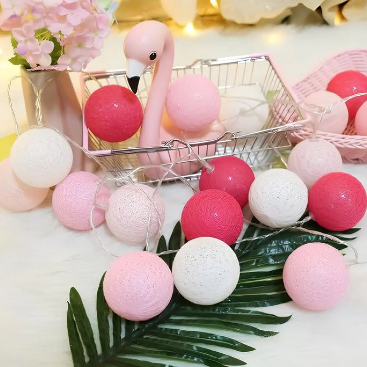 Atmospheric Ball String Lights - LumaBreeze-Candy-150 cm-USB-State of Style