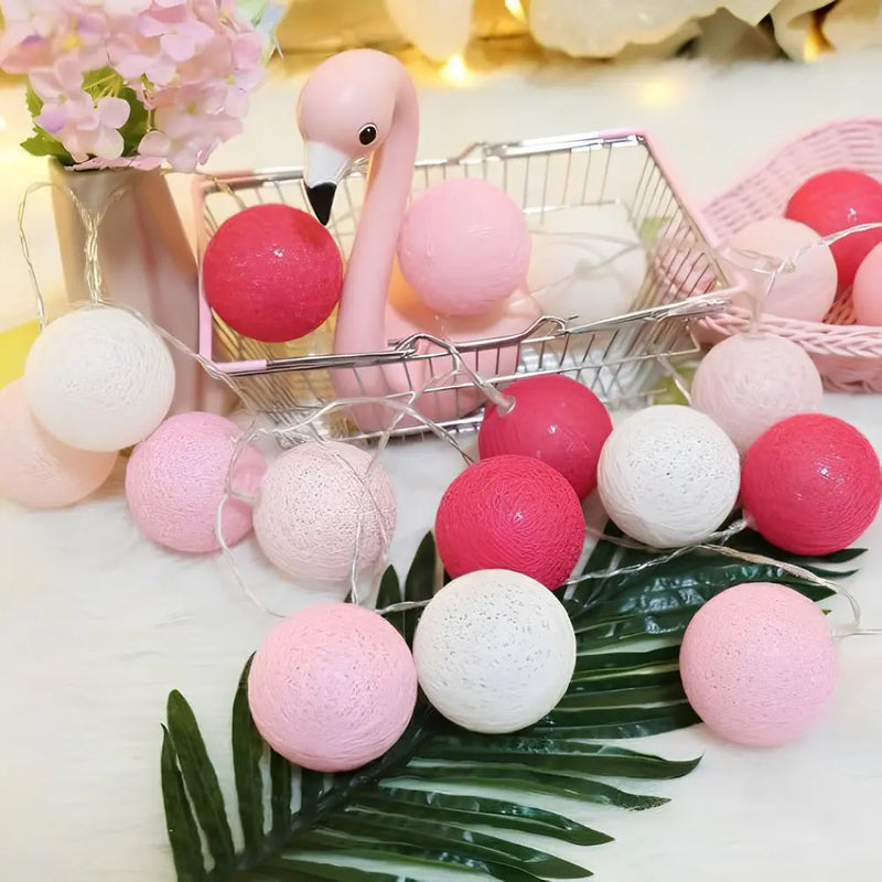 Atmospheric Ball String Lights - LumaBreeze-Candy-150 cm-USB-State of Style
