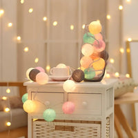 Atmospheric Ball String Lights - LumaBreeze-Candy-150 cm-USB-State of Style