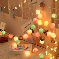 Atmospheric Ball String Lights - LumaBreeze-Candy-150 cm-USB-State of Style