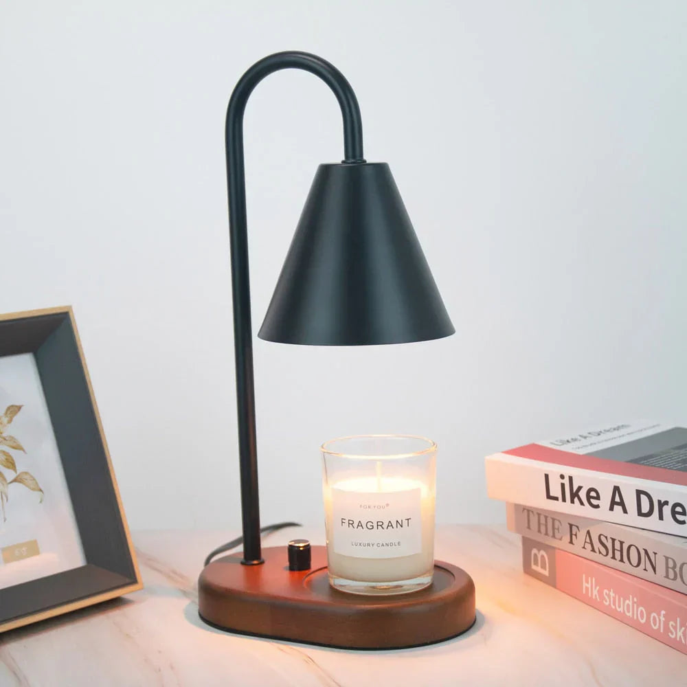 Atmospheric Candle Warmer for Magical Evenings - LumiFlare-White-State of Style
