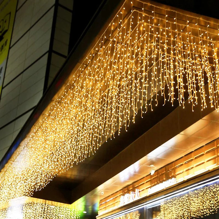 Atmospheric Icicle Lights - FrostGlow-White-State of Style
