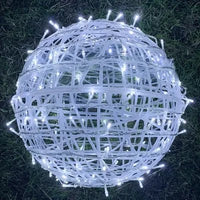 Atmospheric LED Light Ball for Indoor & Outdoor – Orbola-White-State of Style