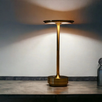 Atmospheric Luxury Table Lamp - LumoVibe-Gold-State of Style