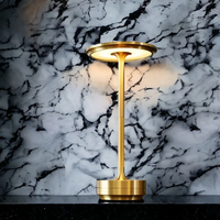 Atmospheric Luxury Table Lamp - LumoVibe-Gold-State of Style
