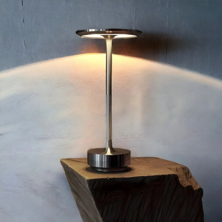 Atmospheric Luxury Table Lamp - LumoVibe-Grey-State of Style