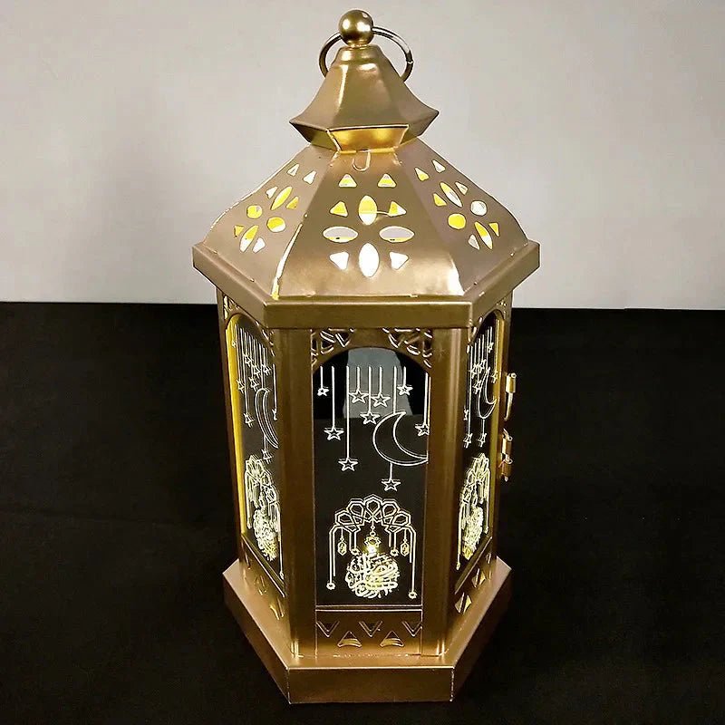 Atmospheric Party Lamp - NoorLantern-Falling Stars with the Moon-State of Style