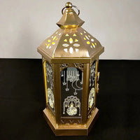 Atmospheric Party Lamp - NoorLantern-Falling Stars with the Moon-State of Style