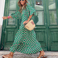 Australian Beach Dreams Maxi Dress-Green Oasis-S-State of Style