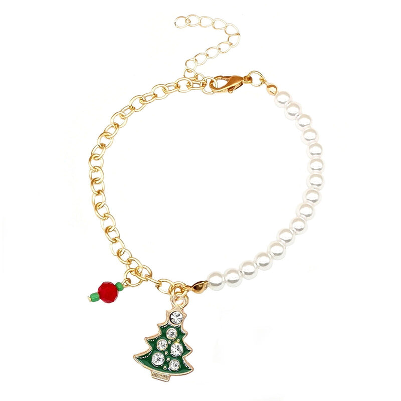 Australian Christmas Charm Bracelet | Festive Jewelry for Women-CHRISTMAS TREE-State of Style