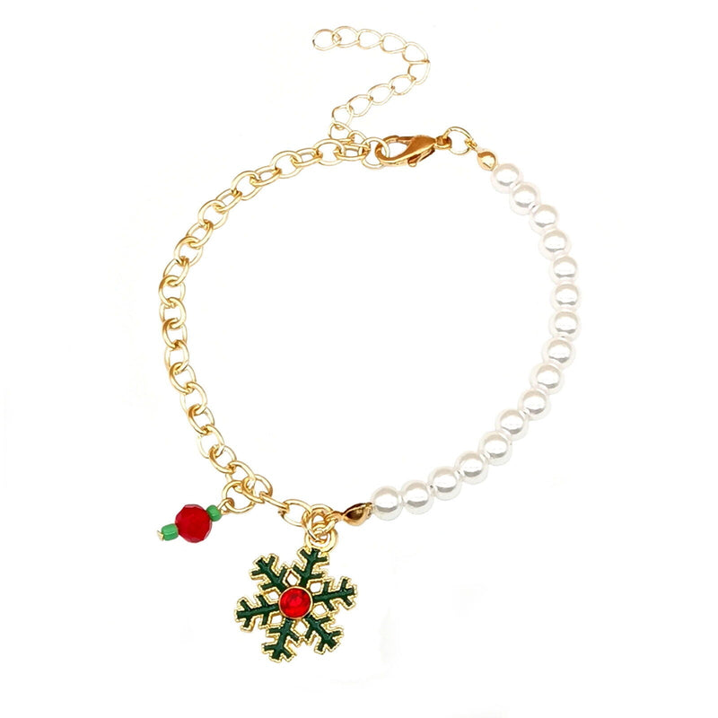 Australian Christmas Charm Bracelet | Festive Jewelry for Women-CHRISTMAS TREE-State of Style