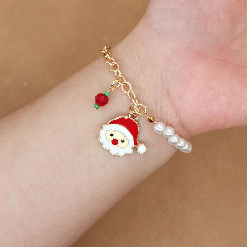 Australian Christmas Charm Bracelet | Festive Jewelry for Women-SANTA CLAUS-State of Style