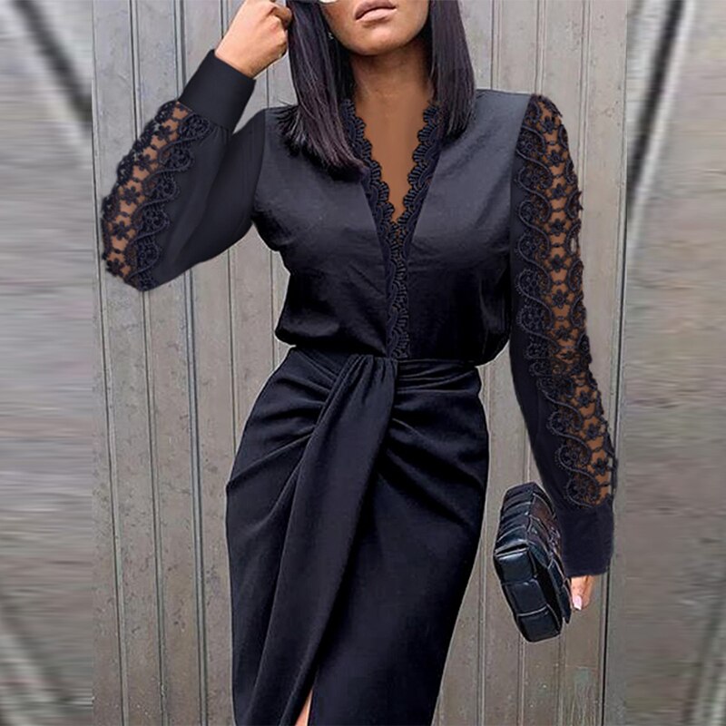 Australian Summer Slip Dress | Elegance with a Twist-Black-S-State of Style