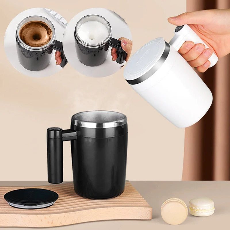 Auto-Stirring Mug - AutoBlend-Black-State of Style