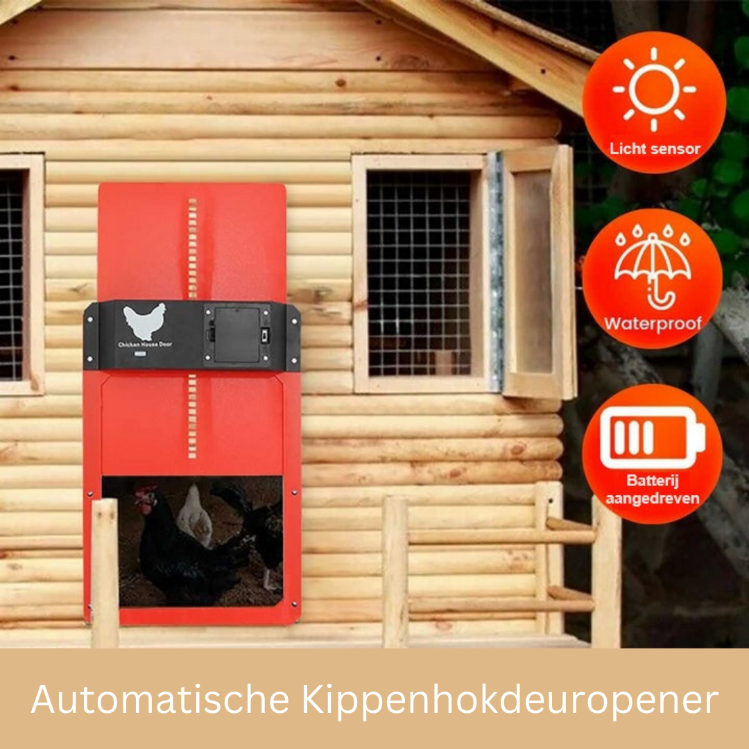 Automatic Chicken Coop Door System - SafeCoop-Brown-State of Style