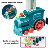Automatic Domino Train Set - AutoDomino-60 Pieces-Blue-State of Style