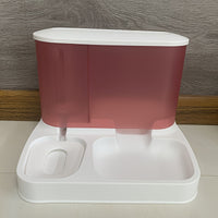 Automatic Food and Water Dispenser - EasyFeed Duo-Pink-State of Style