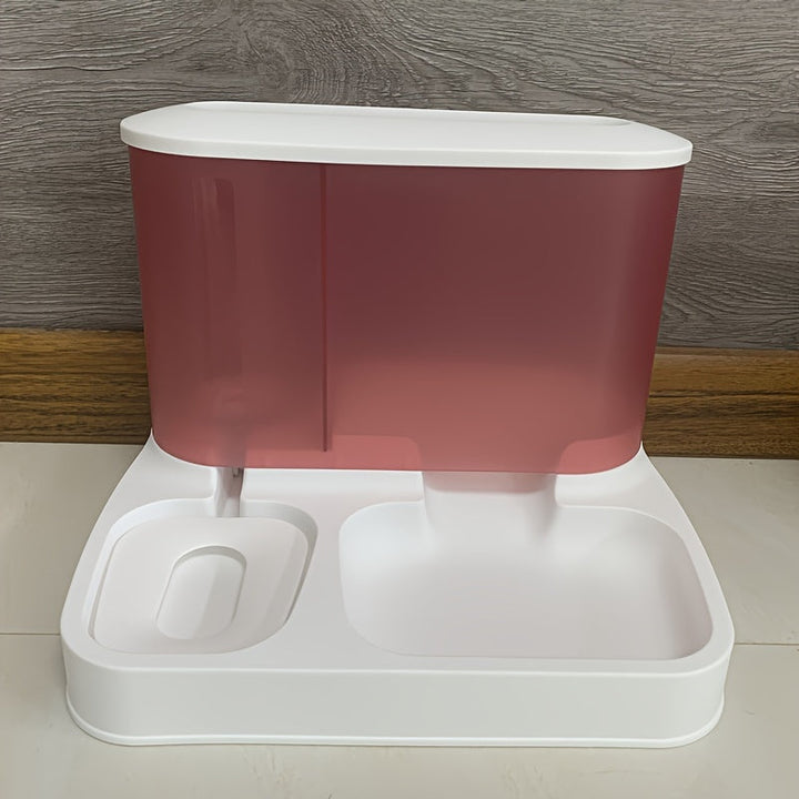 Automatic Food and Water Dispenser - EasyFeed Duo-Pink-State of Style