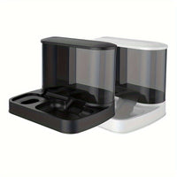 Automatic Food and Water Dispenser - EasyFeed Duo-White-State of Style