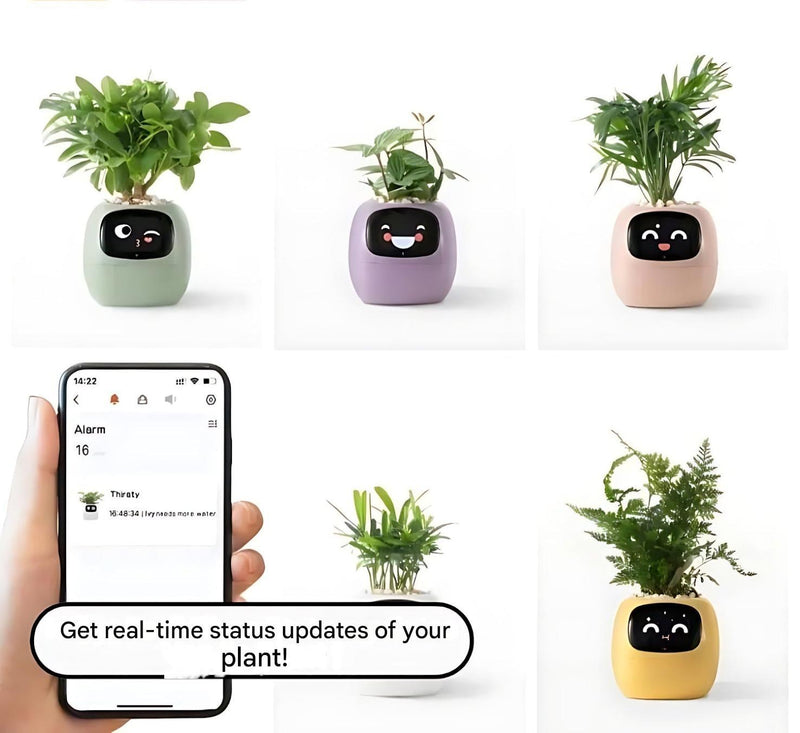 Automatic Smart Flowerpot - GreenBuddy SmartPot-Green-State of Style