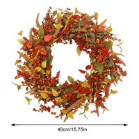 Autumn Wreath - AmberLeaf-35 cm-State of Style