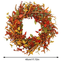 Autumn Wreath - AmberLeaf-35 cm-State of Style