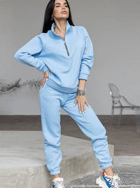 AvasPakje | Women's Tracksuit-Light Blue-S-State of Style