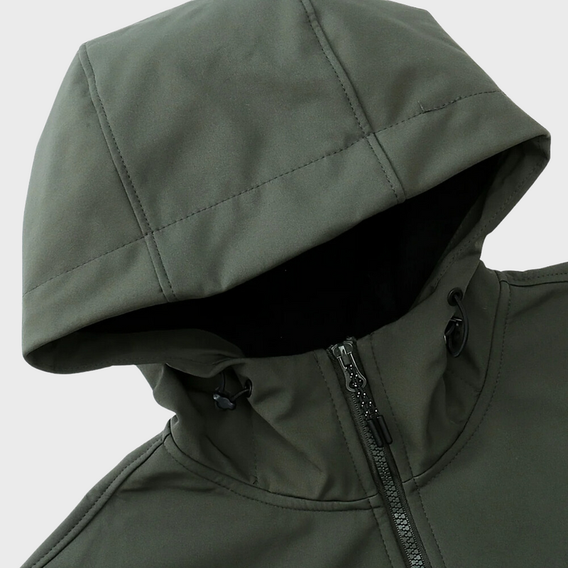 Axel Casual Hooded Jacket for Men-Khaki-XS-State of Style
