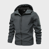 Axel Casual Hooded Jacket for Men-Navy Blue-XS-State of Style