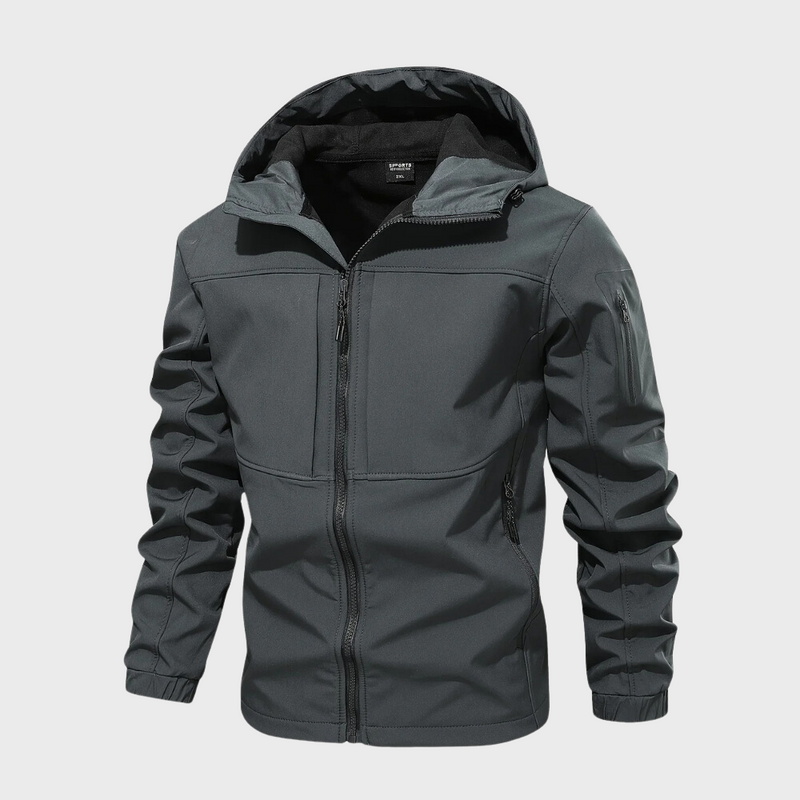 Axel Casual Hooded Jacket for Men-Navy Blue-XS-State of Style