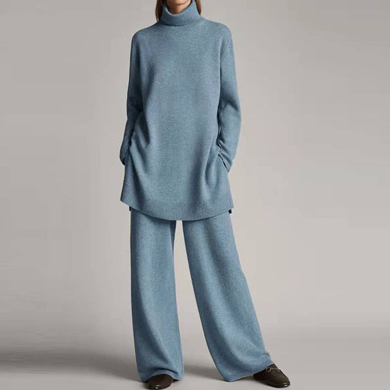 Azaria Set | Comfortable Women's Loungewear-Blue-S-State of Style