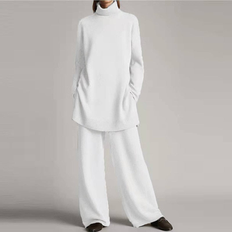 Azaria Set | Comfortable Women's Loungewear-White-S-State of Style