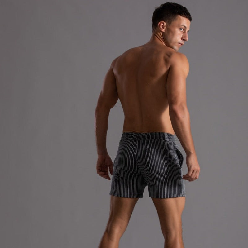 Azriel Flex Shorts | Men’s Super-Stretch Fitness Shorts-Green-M-State of Style