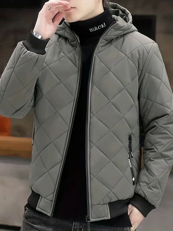Padded outdoor jacket for men – Lior
