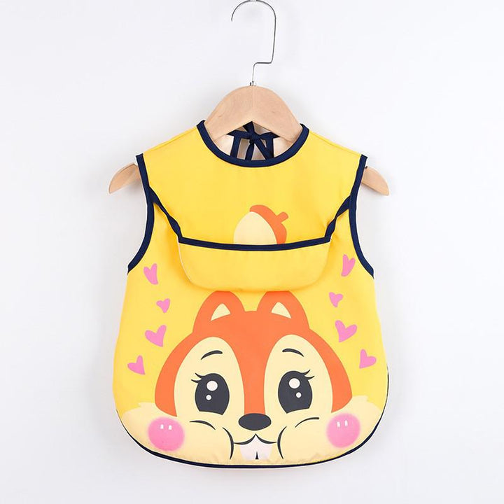 Baby apron with pockets for art and food-H-0-3 years old-State of Style