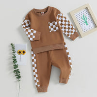 Baby Jogger Winter Set – Contrast Sweatshirt and Trousers-A-0-6 Months-State of Style