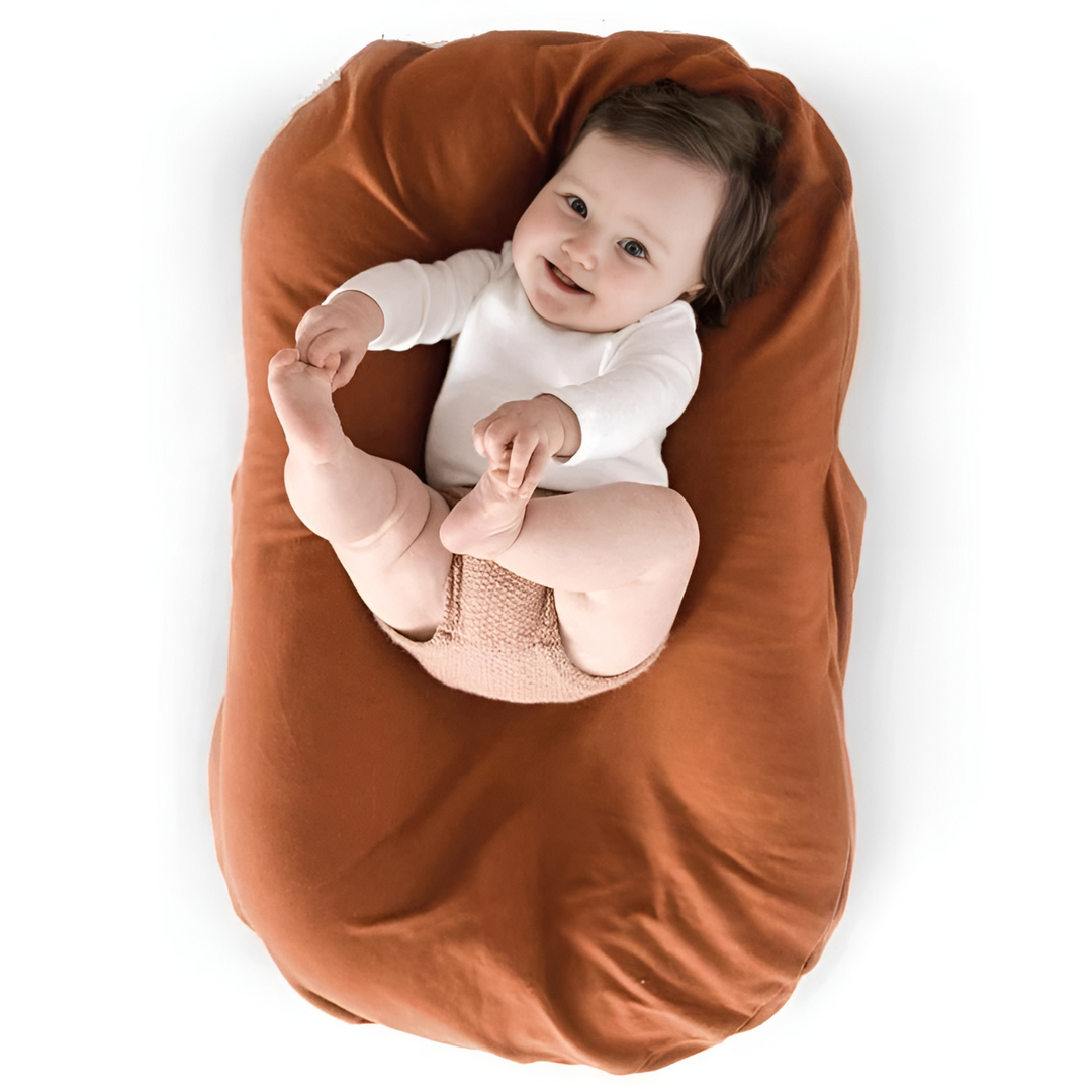 Baby Lounger - CuddleNest-Brown-State of Style