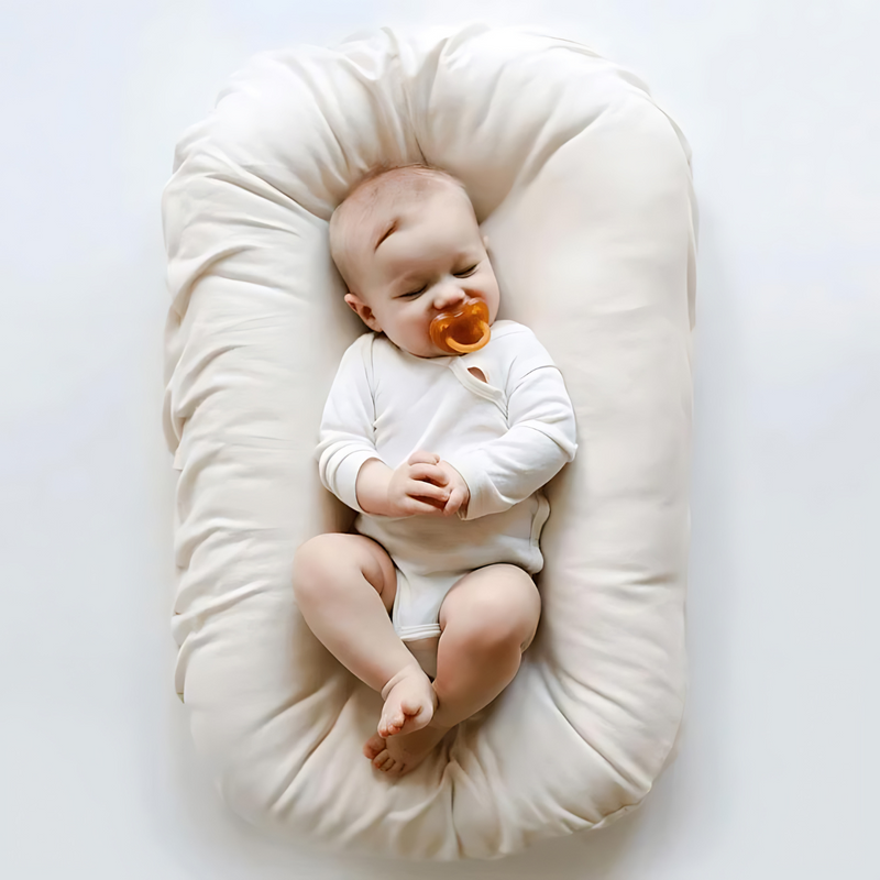 Baby Lounger - CuddleNest-Green-State of Style