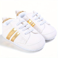Baby Slip-on Sneakers - Riley | Comfortable First Shoes-Golden-3-State of Style