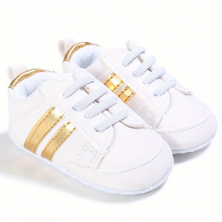 Baby Slip-on Sneakers - Riley | Comfortable First Shoes-Golden-3-State of Style