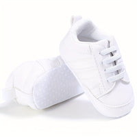 Baby Slip-on Sneakers - Riley | Comfortable First Shoes-White-3-State of Style