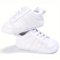 Baby Slip-on Sneakers - Riley | Comfortable First Shoes-White-3-State of Style
