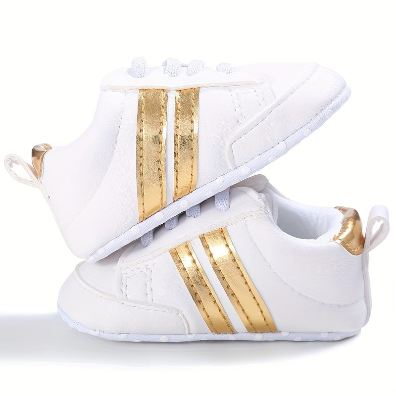 Baby Slip-on Sneakers - Riley | Comfortable First Shoes-White-3-State of Style