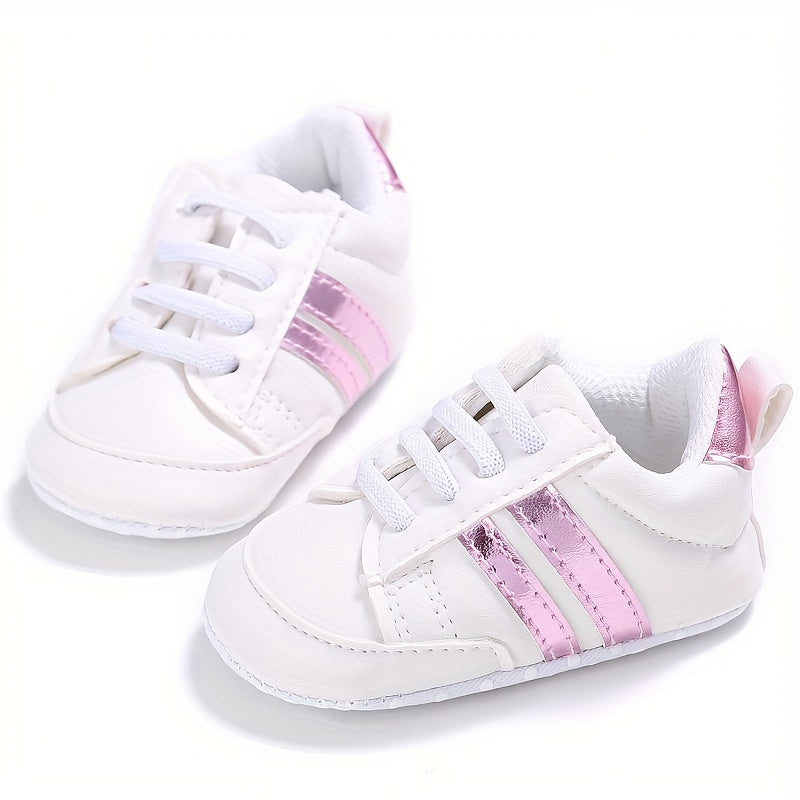 Baby Slip-on Sneakers - Riley | Comfortable First Shoes-White-3-State of Style